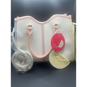 NWT Betsey Johnson Satchel Purse Lemon Coin Bag Charm Handbag XOLINDIE